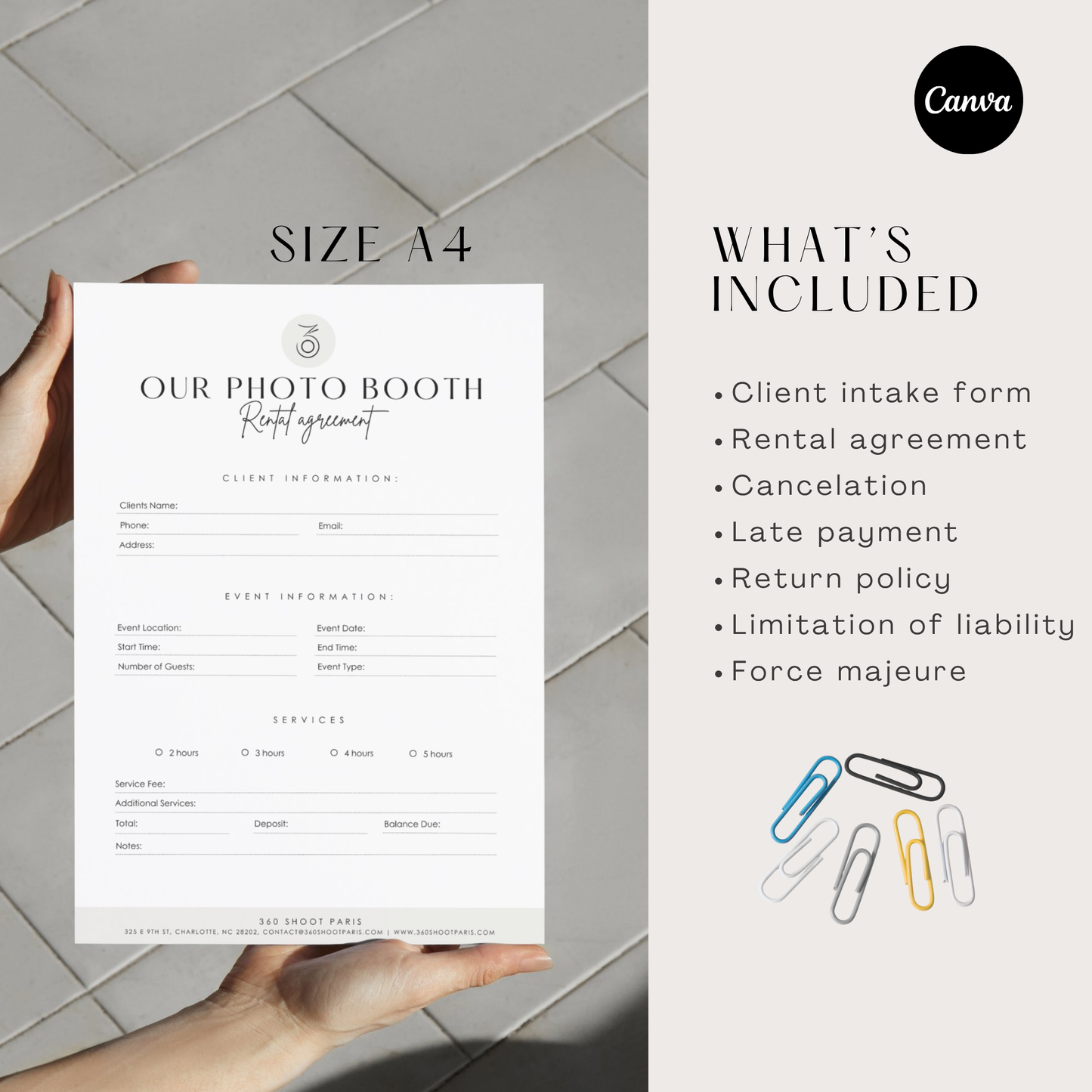 Contract Photobooth Event