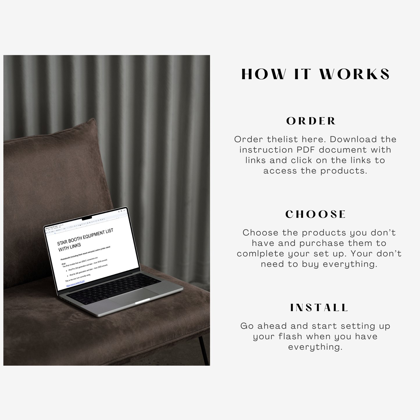 Install A Flash On Your Photobooth