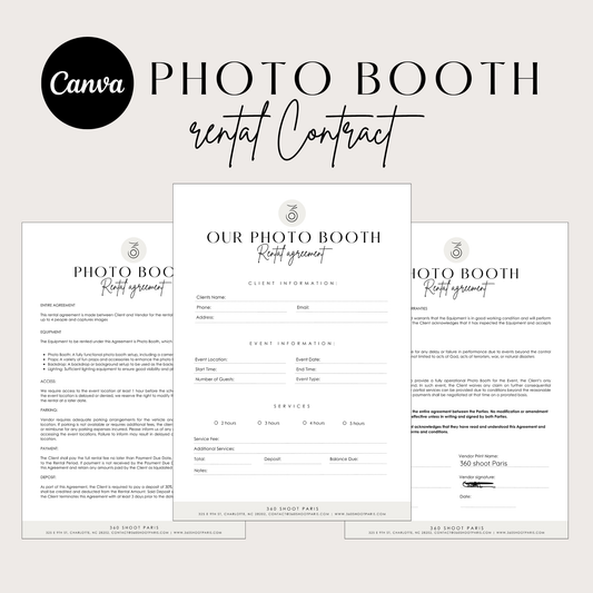 Contract Photobooth Event
