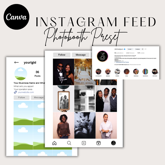 Instagram Photobooth Feed Preset