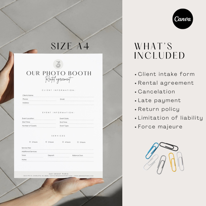 Contract Photobooth Event