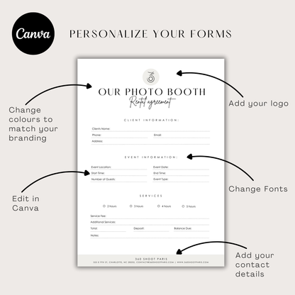 Contract Photobooth Event